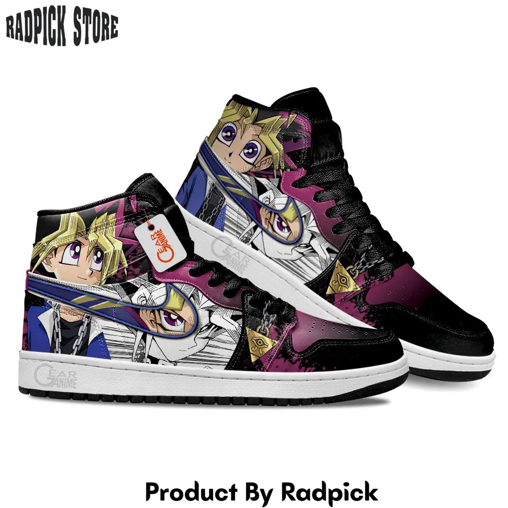 Yugi mutou air jordan high top sneakers anime mn21  rp0359431